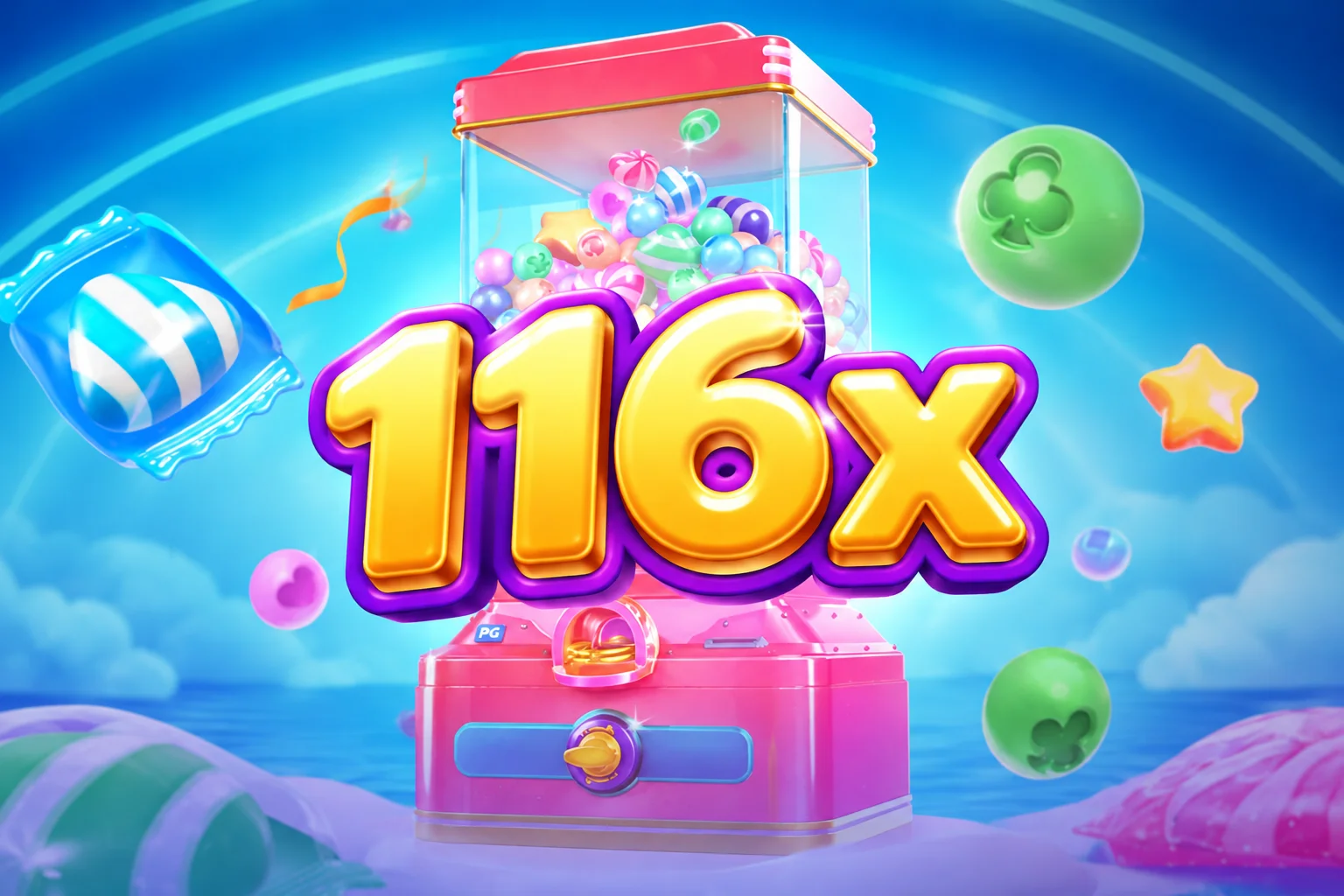 116x · Panduan Navigasi Antarmuka dan Simbol Super Golf Drive di 116x